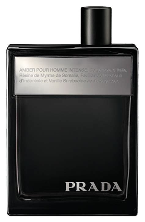 parfum prada amber pour homme|prada pour homme intense.